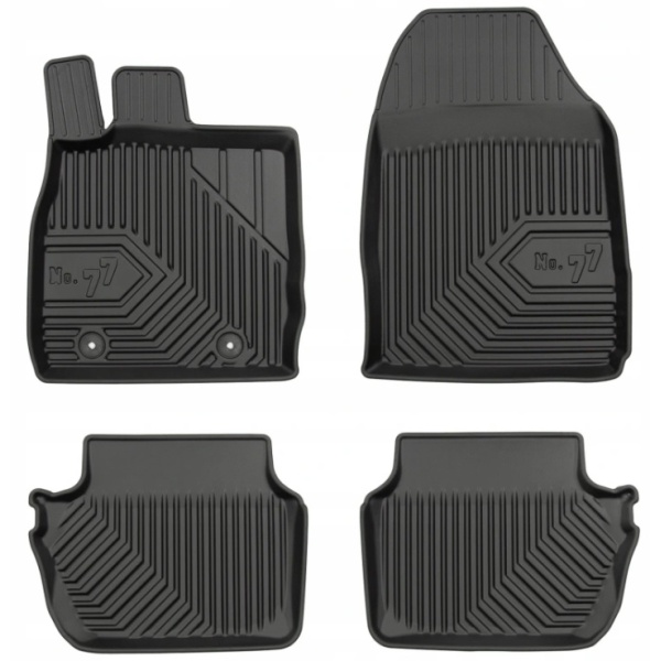 Set Covorase Auto Cauciuc Tip Tavita 2.5D No.77 Frogum Ford Fiesta 2008-2017 77407565